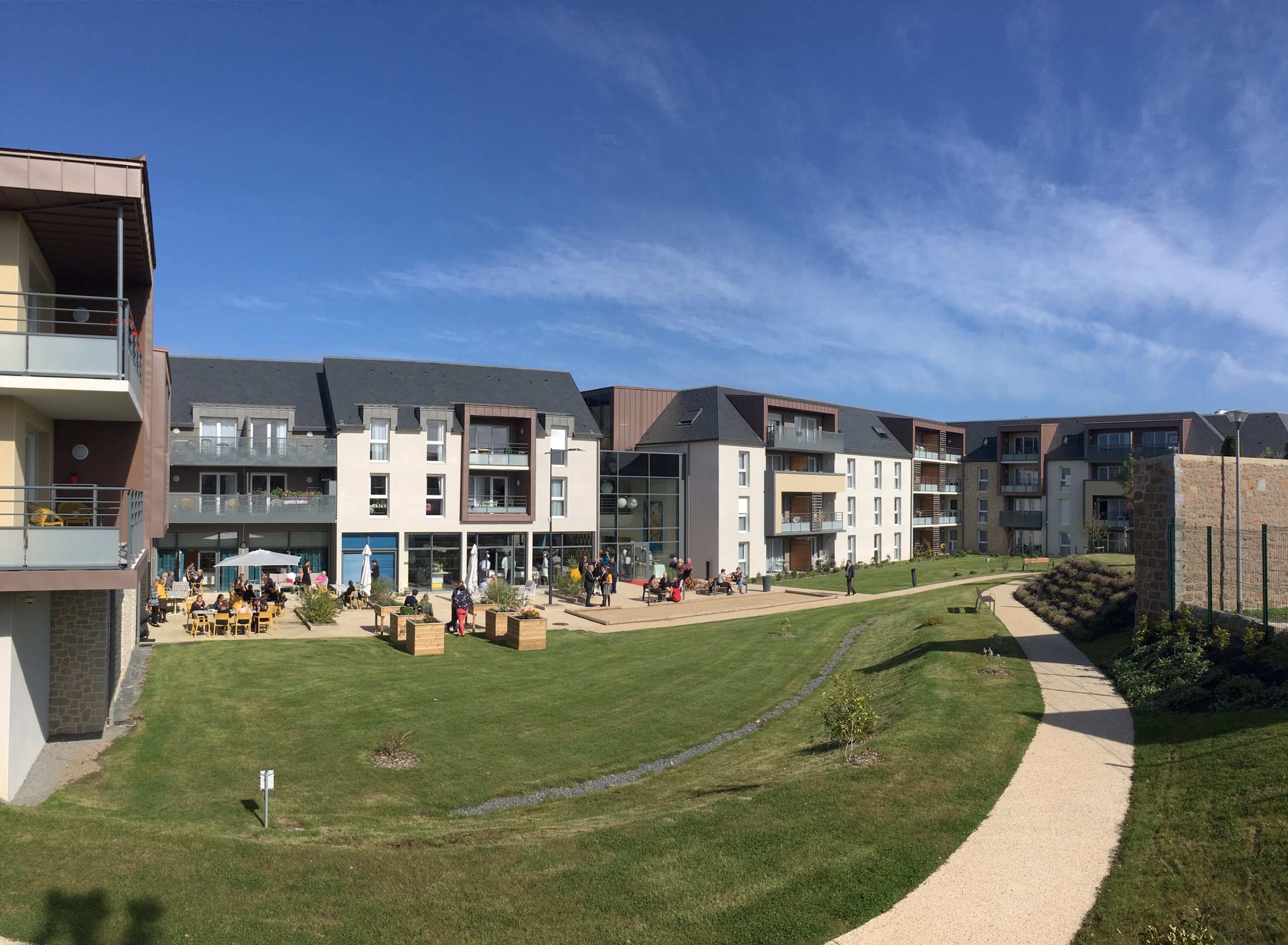 Construction de 121 logements à Perros-Guirec ” les Mégalithes Roses”