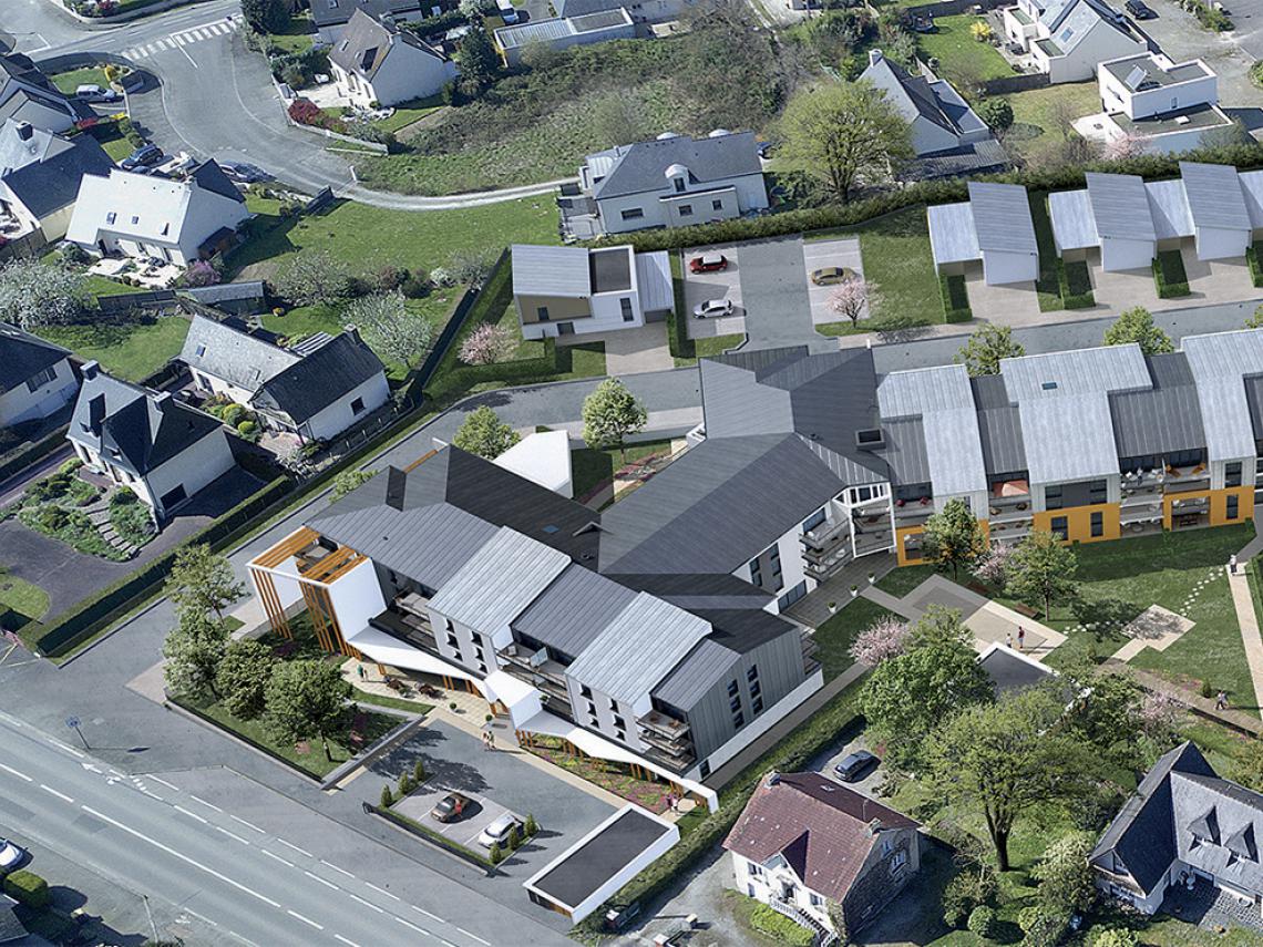 Construction de la RPA “Les Colombines” 117 logements à Thorigné-Fouillard