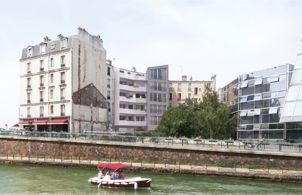 Restructuration et extension d’un immeuble R+5 à PANTIN